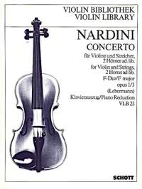Nardini, Pietro: Concerto F Major op. 1/3