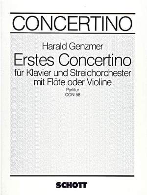 Genzmer, Harald: First Concertino GeWV 158