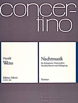 Weiss, Harald: Night music