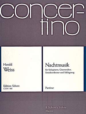 Weiss, Harald: Night music