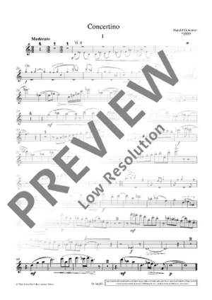 Genzmer, Harald: Concertino GeWV 181