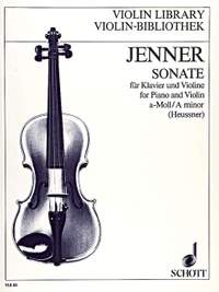 Jenner, Cornelius Uwe Gustav: Sonata in A Minor