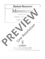 Baumann, Herbert: Movements Product Image
