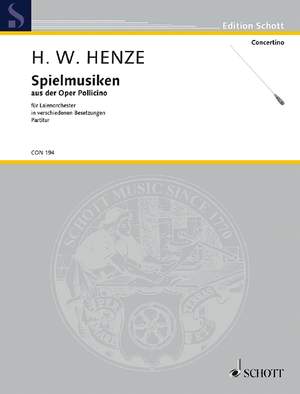 Henze, Hans Werner: Spielmusiken