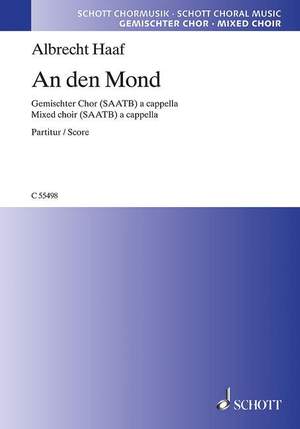 Haaf, Albrecht: An den Mond