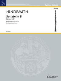 Hindemith: Clarinet Sonata in Bb