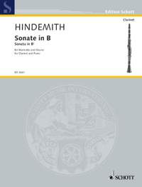 Hindemith, Paul: Sonata in Bb