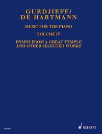 Gurdjieff, Georges Ivanovich / Hartmann, Thomas de: Music for the Piano