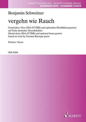 Schweitzer, Benjamin: vergehn wie Rauch