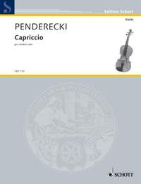 Penderecki, Krzysztof: Capriccio
