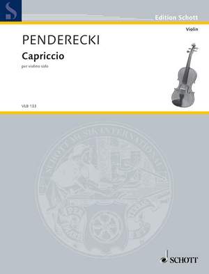 Penderecki, Krzysztof: Capriccio