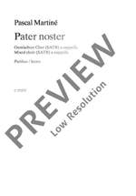 Martiné, Pascal: Pater noster Product Image