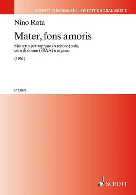 Rota, Nino: Mater, fons amoris