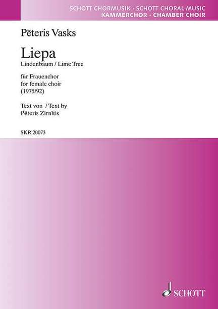 Vasks, Pēteris: Liepa