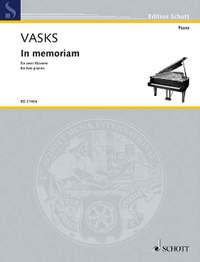 Vasks, Pēteris: In memoriam