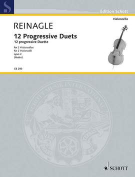 Reinagle, Joseph: 12 Progressive Duets op. 2