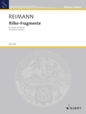 Reimann, Aribert: Rilke-Fragmente