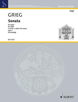 Grieg, Edvard: Sonata E minor op. 7