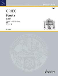 Grieg, Edvard: Sonata E minor op. 7