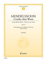 Mendelssohn Bartholdy, Felix: 6 Songs Without Words op. 53