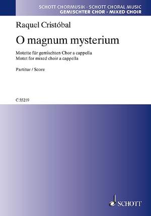 Cristóbal, Raquel: O magnum mysterium