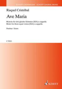 Cristóbal, Raquel: Ave Maria