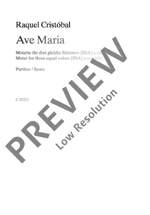 Cristóbal, Raquel: Ave Maria Product Image