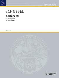 Schnebel, Dieter: Sonanzen