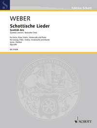 Weber, Carl Maria von: Scottish Airs WeV U.16