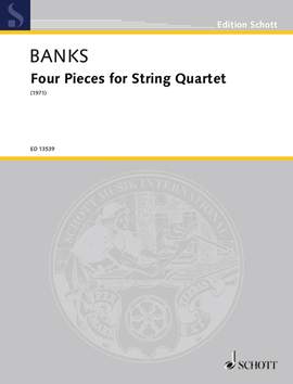 Banks, Donald: Four Pieces for String Quartet