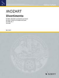 Mozart, Wolfgang Amadeus: Divertimento No. 1 KV 439b