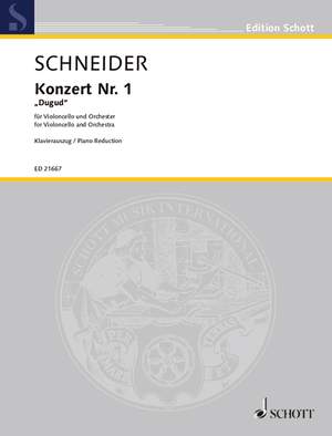 Schneider, Enjott: Konzert Nr.1 "Dugud"