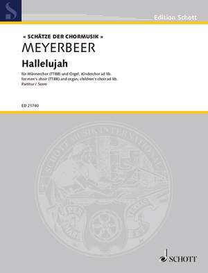 Meyerbeer, Giacomo: Hallelujah op. 137
