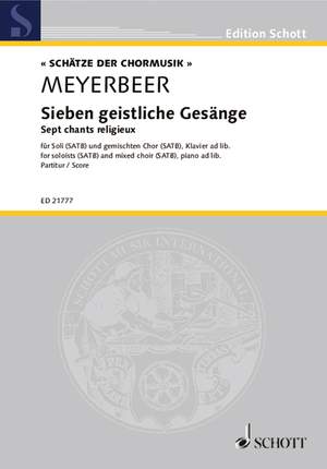 Meyerbeer, Giacomo: Seven Sacred Songs