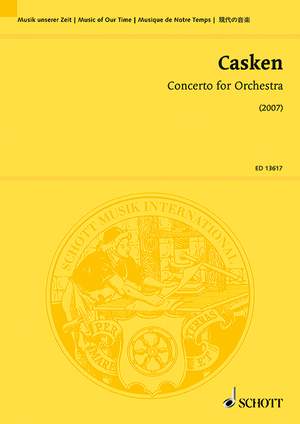 Casken, John: Concerto for Orchestra