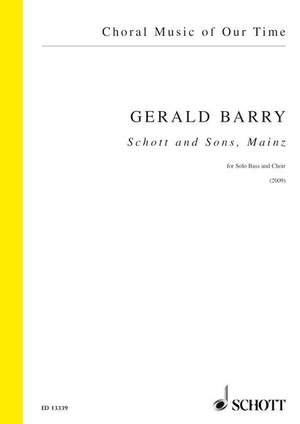 Barry, Gerald: Schott and Sons, Mainz