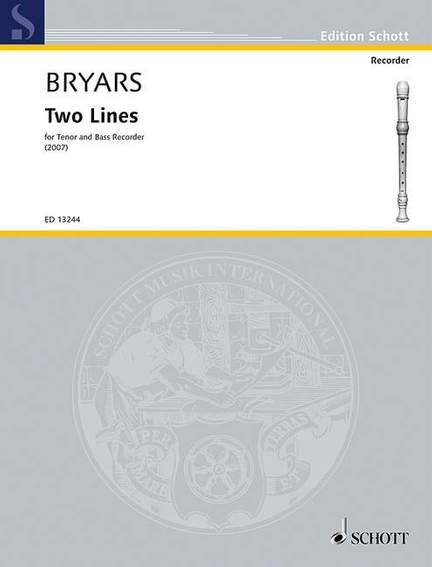 Bryars, Gavin: Two Lines
