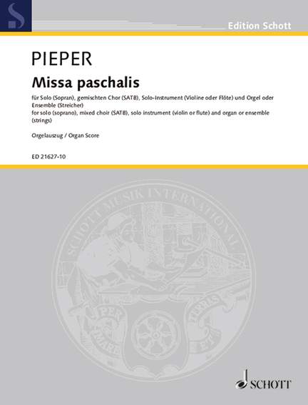 Pieper, Andreas: Missa paschalis
