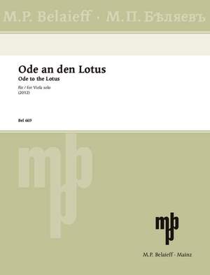 Mansurian, Tigran: Ode to the lotus