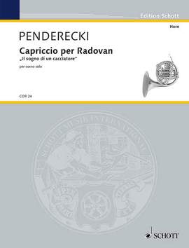 Penderecki, Krzysztof: Capriccio per Radovan