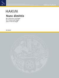 Hakim, Naji: Nunc dimittis