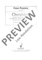 Pepping, Ernst: Choralsätze Product Image