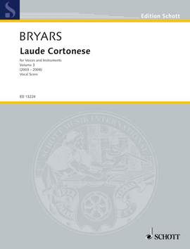 Bryars, Gavin: Laude Cortonese