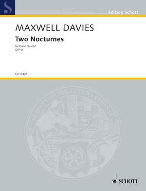 Maxwell Davies, Sir Peter: Two Nocturnes op. 307