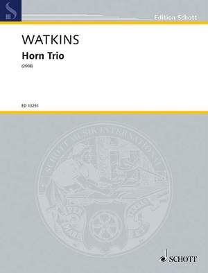 Watkins, Huw: Horn Trio