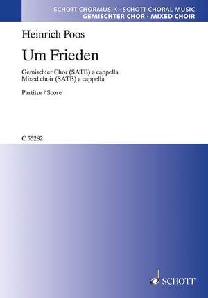 Poos, Heinrich: Um Frieden