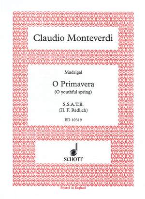 Monteverdi, Claudio: Madrigals