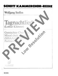 Steffen, Wolfgang: Tagnachtlied op. 50