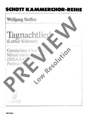 Steffen, Wolfgang: Tagnachtlied op. 50