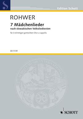Rohwer, Jens: Sieben Mädchenlieder